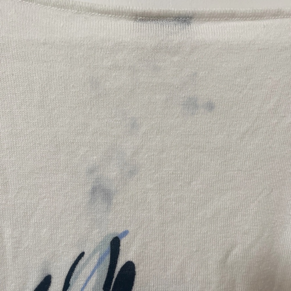 J. Jill Wearever Collection Linen Blend Floral Print Women's Top - Picture 6 of 6